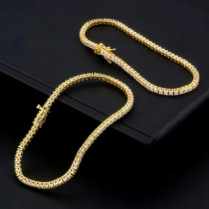 Factory Price D VVS1 Moissanite Tennis Bracelet 925 Sterling Silver Single Row Classics with GRA Bracelets for Women Man Jewelry